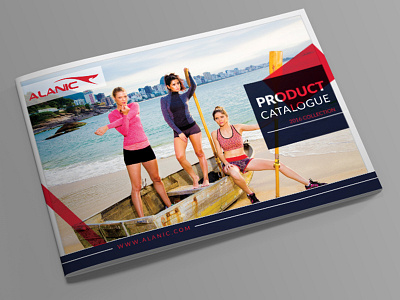 Catalogue Cover Design for an Sport Brand