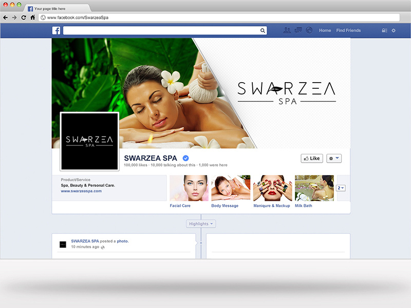 facebook simple cover page design