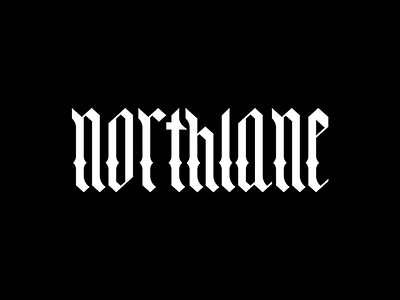 Northlane | Band Merch band merch blackletter brand branding design gothic identity logo logo design logodesign merch metal logo northlane type typography vector word mark