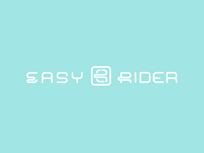 Easy Rider branding logo type