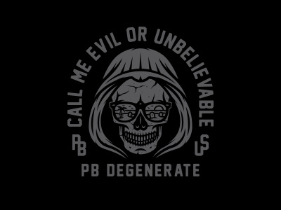 UNBELIEVABLE beach biggiesmalls endlessbummer line paradise reaper skull vector