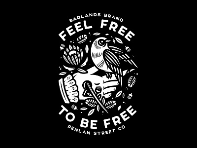 Be Free badlands be free bird flower native