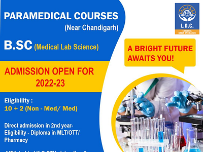 Paramedical Courses Admission 2022-2023 Open. bba bca bcom medicallabscience placementdrive scholarships undergraduatedegree