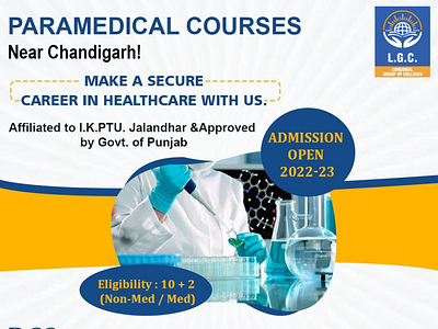 Get your Paramedical Course 2022-23 now. bba bca bcom design medicallabscience placementdrive scholarships undergraduatedegree