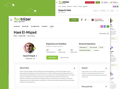 Youtilizer | A SPACE TO UTILIZE YOUR PROFESSION arab career career interests design digital hr hunting interests job jobs opportunities opportunity ui