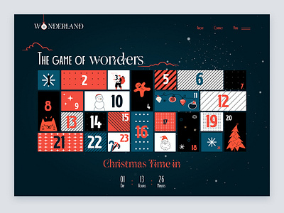 Santa Claus' Shop - Christmas Shop christmas design ecommerce gift shop gifts graphic design motion graphics reindeer santa claus ui uidesign webdesign website xmas