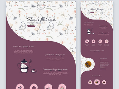 Maddest Hatter's Tea Website british design graphic design motion graphics shop tea tea shop tea time ui uidesign webdesign website
