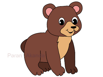 Baby Bear design graphic design illustration vector