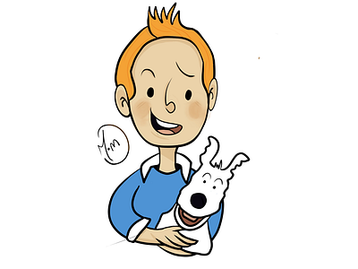 Tin tin fanart !