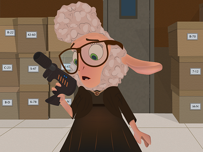 Zootopia Sheep Dawn Bellwether