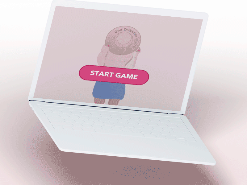 One Dribbble Invite. Giveaway. draft dribbble game gif giveaway illustration invite share