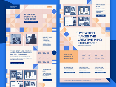 Rebound UI Design - Copywork graphic design illuatration landing page ui deisgn