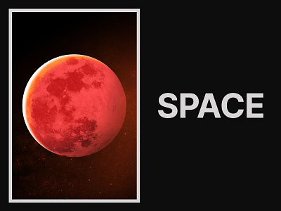 Poster Design design graphic design moon poster poster design space space effect stars