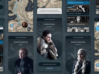 Application Mobile - Game of Thrones