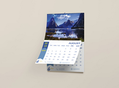 Wall Calendar Design calender corporate identity print design