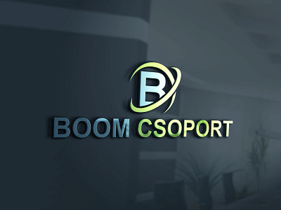 BOOM CSOPORT LOGO DESIGN