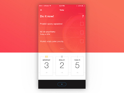 Do it now! apple clean ios iphone radek skrzypczak radziu simple task to do ui ux