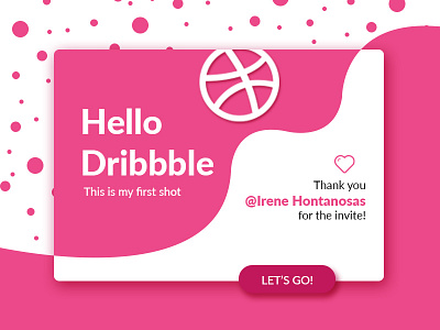 Dribbble First Shot