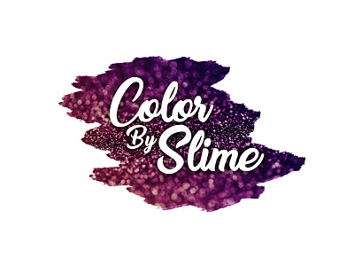 Logo for Color by Slime log design logo slime logo