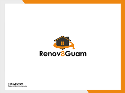 Logo design for Renov8Guam brand company logo logo logo design new logo renovation company