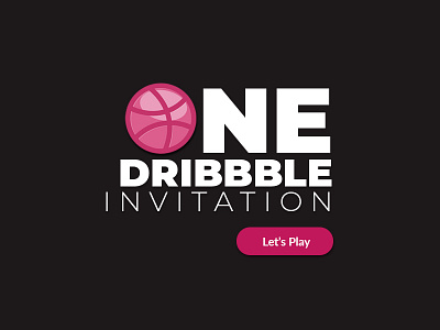 1 Dribbble Invite dribbble invitation dribbble invite invitation invite new