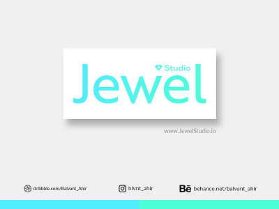 Logo Design For JewelStudio creative logo jewel logo logo logo design modern logo studio logo