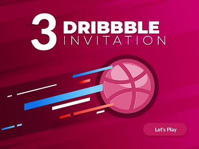 3 Dribbble invites giveway