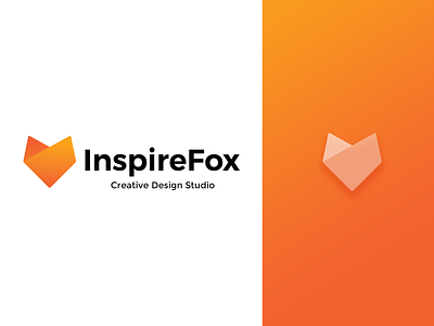 InspireFox - Creative Design Studio Logo Design app brand branding company logo creative design logo logo design new logo