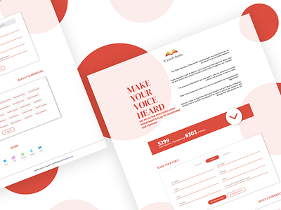 Landing Page Design 2019 donation honepage landing landing page uidesign uxdesign web deisgn website