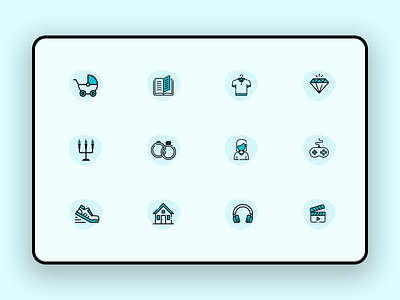 webapp icon design 2019 app app design app icon design icon icon design icon set shopping shopping icons