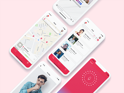 Dating app UI Design Concept