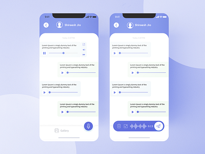 Voice Chat App UI Design Figma