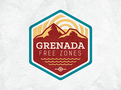 Grenada Free Zones caribe free zones grenada logo mountain