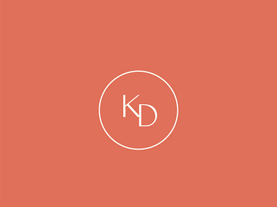 KD Logo Mark branding design graphic design logo minimalist modern