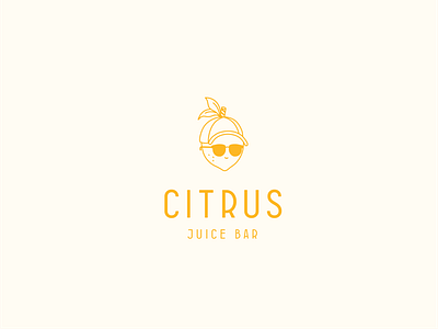 Visual Identity: CITRUS Juice Bar