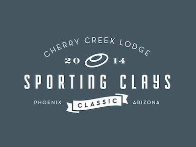 sporting clays classic 2 logo sport sporting clays type vector