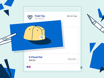 Ad Images Cheat Sheet ad design guide hat illustration image