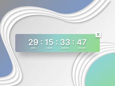 Count Down Timer Concept app branding countdown design graphic design illustration logo timer typography ui ux vector