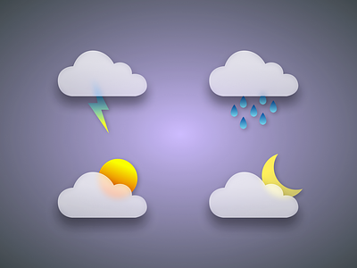 Weather Icon Concept inspired