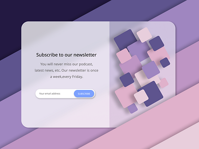 Daily UI- Subscribe