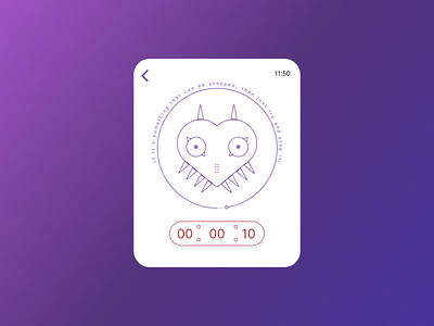 Apple Watch Countdown Timer Mock-up UI dailyui design graphic design illustration ui