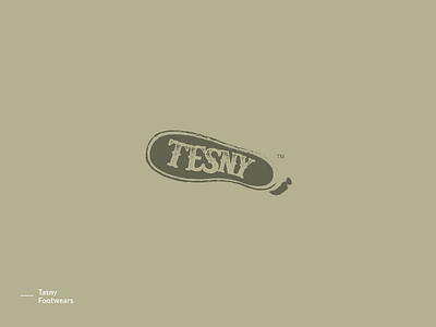 Tesny l Footwear Logo branding logo design footwear logo mk designer graphics tesny footwear logo design trends 2018