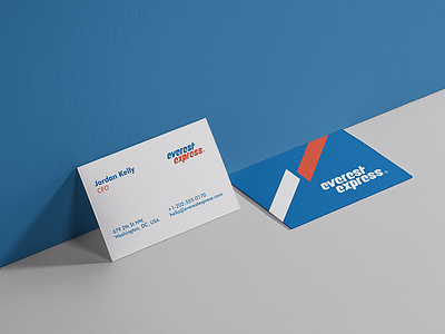 Business Card Design  l  Everest Express Courier Co  l  Branding