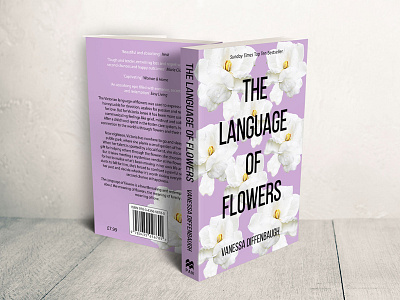 The Language Of Flowers v.1 book design cover design design