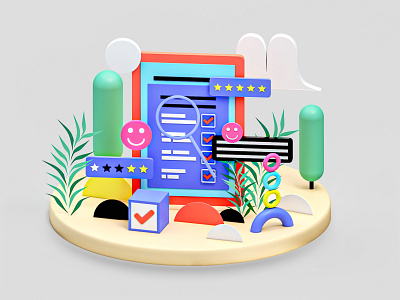 Project 3d 3d animation 3dsmax after effect app game graphicdesign icon illustration interface isometric landing page lowpoly motion render rendering texture ui ux vray web design
