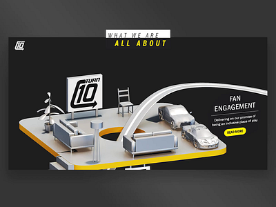 Turn 10 Animation - FAN ENGAGEMENT 3d 3d animation 3ds max forza game gif homepage illustration isometric landingpage layers microsoft modeling motion motiongraphic render uiux video webdesign
