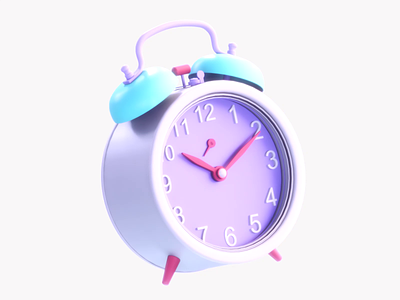 Clock 3d 3d animation app design game gif icon illustration interface isometric landing page lowpoly motion ui ui ux vector video visual design web web design