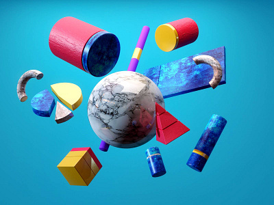 Materials exploaration 1 3d 3d animation building c4d game gif illustration isometric landing page lowpoly materials motion motiongraphics octane product design render ui ux visual design vray web design