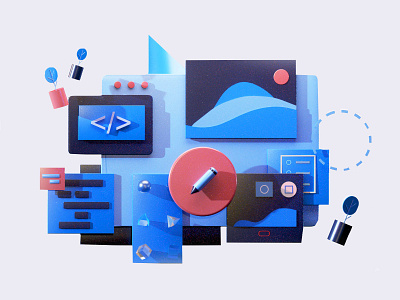 Services 3d 3d animation 3danimation building design game gif graphicdesign illustration isometric landing page logo lowpoly motion video