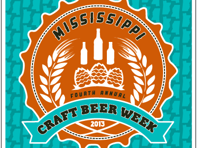 Mississippi Craft Beer Week beer logo mississippi